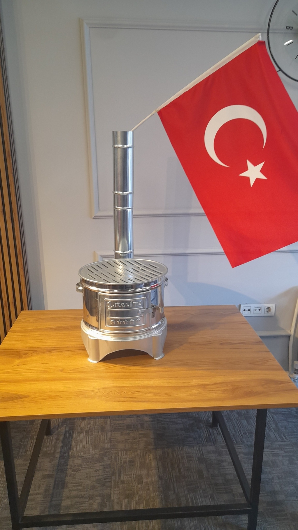38 cm çapında 1.kalite çaydanlık hediyeli mükemmel set
