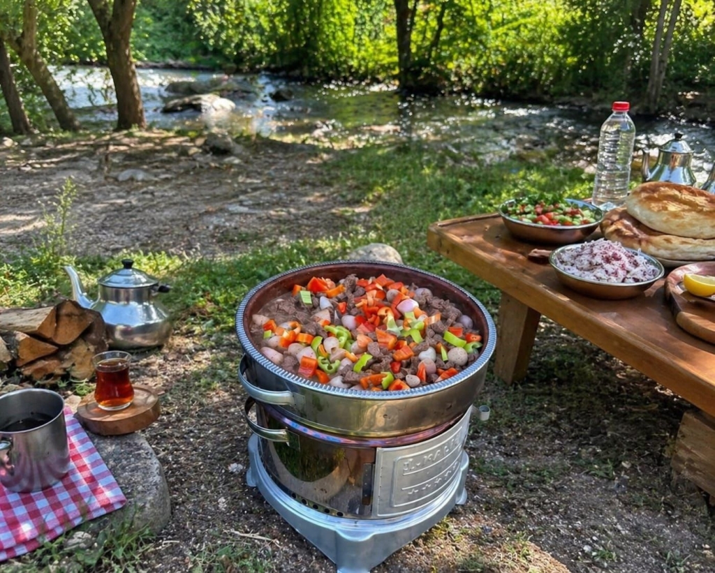 çoban çaydanlık hediye yeni 16 parçalı setimiz